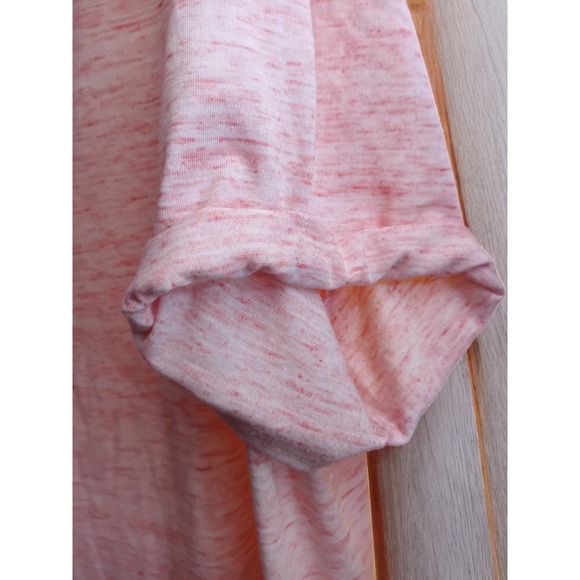 Woman Within T-Shirt Plus Size‎ 1X 22 24 Soft Pink Heathered S/S Tee Shirt Top - Picture 5 of 9